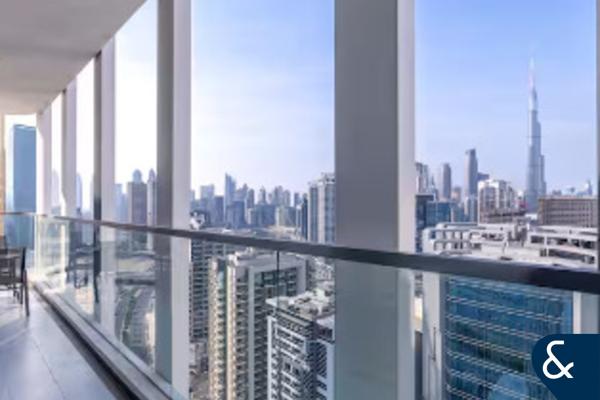 Vacant | High Floor | Burj Views | 3 Bed